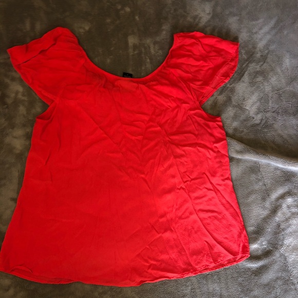 Torrid 1X Ruffle Front Top - Picture 8 of 9